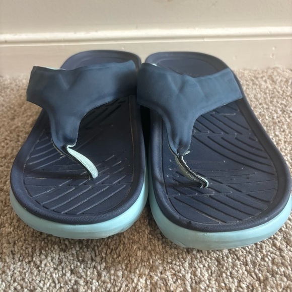 Vionic Restore All Gender Recovery Sandal Women’s Size 10 Men’s Size 8 Navy Blue - Picture 2 of 7